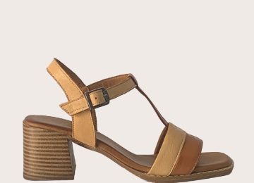 Дамски сандали на дебел ток | orso-store.com