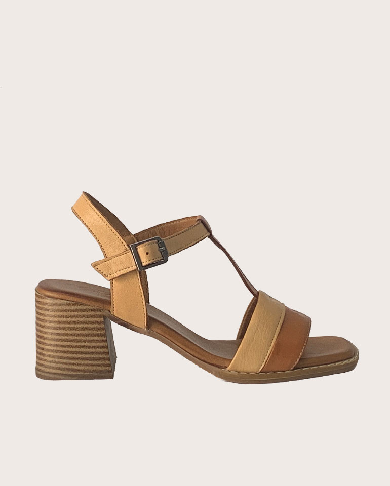 Дамски сандали на дебел ток | orso-store.com