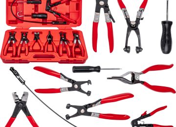 Комплект клещи за скоби за водни съединения 9 части MAR-POL | mcbtools.com