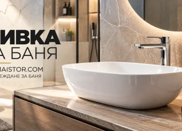 Стилни модерни мивки за баня | bg-maistor.com